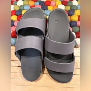 Adidas M13, Charcoal Slide Sandals